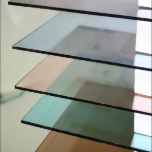 Green Louver Glass Blades