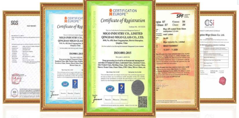 certifications