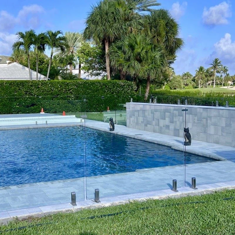 glass pool fencing