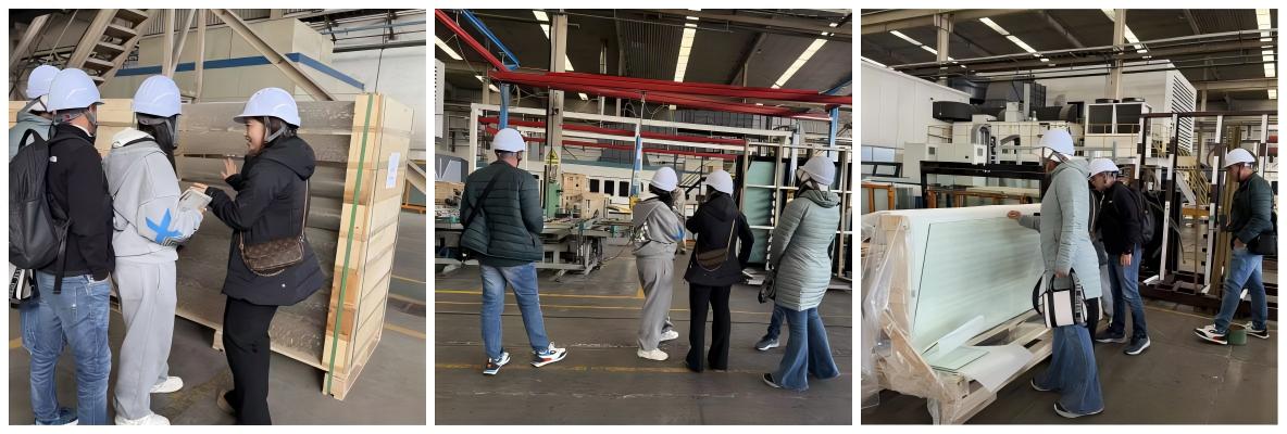 Overseas Client Visits MIGO GLASS Factory Overseas Client Visits MIGO GLASS Factory