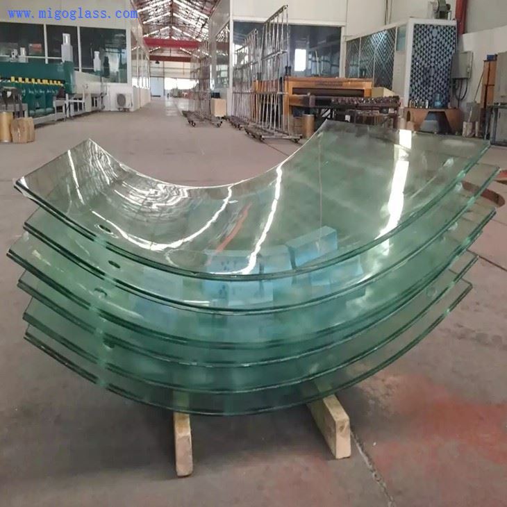 Bent Glass Railing